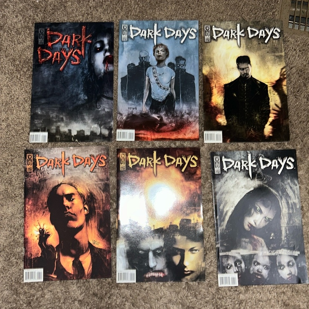 Dark Days (2003) #1 2‎ 3 4 5 6 (VF/NM) Complete Set IDW Ben Templesmith Art